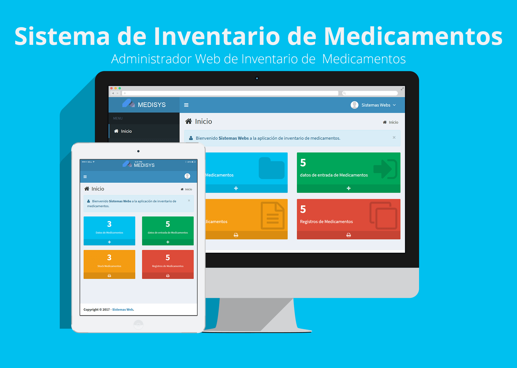 Sistema web de inventario de medicamentos con PHP y MySQL