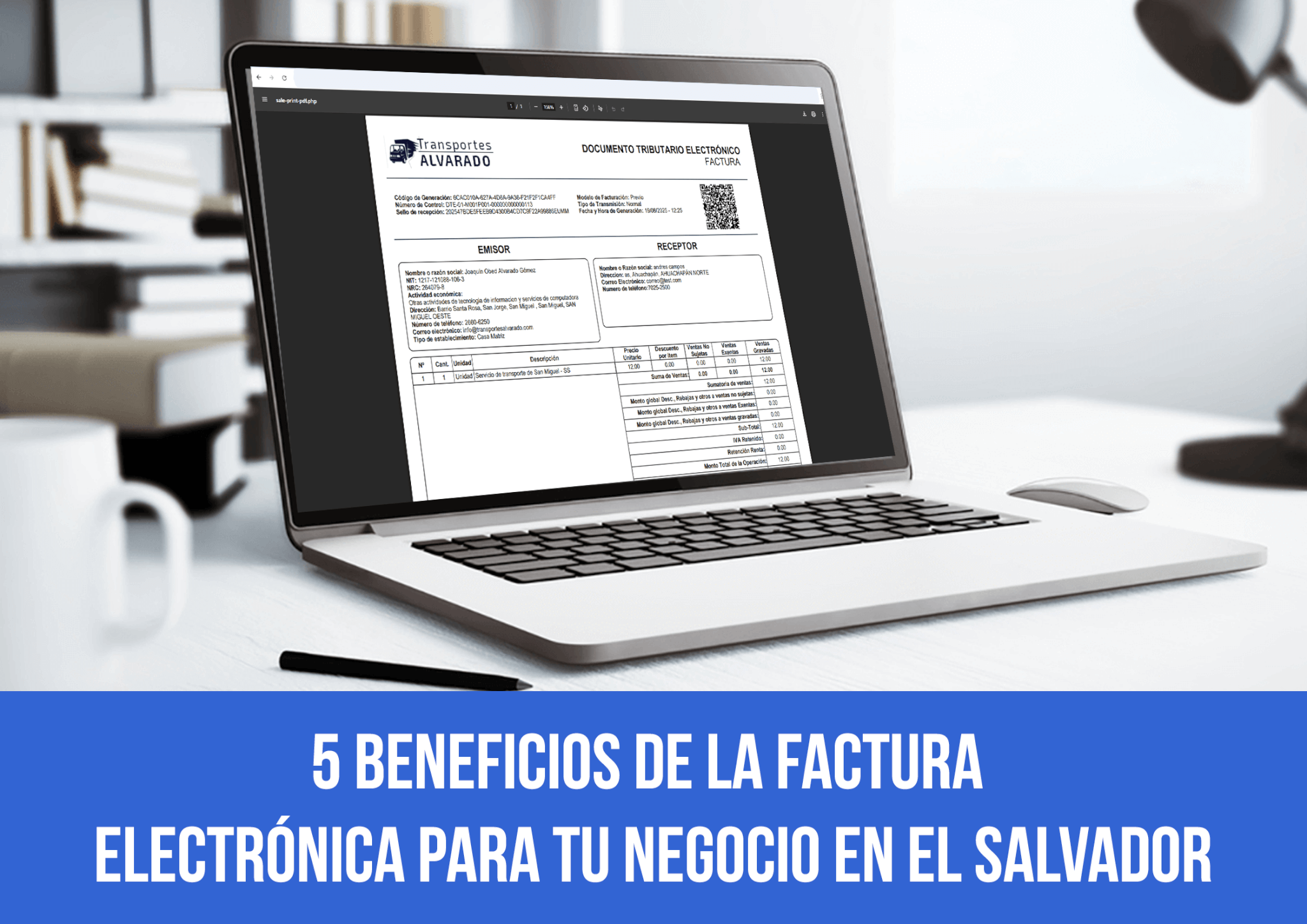 5 Beneficios de la Factura Electrónica para tu Negocio en El Salvador