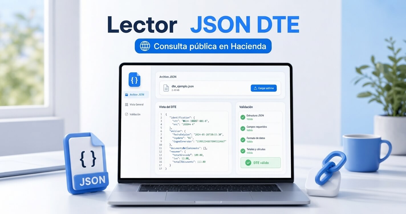 Lanzamiento Oficial: Lector JSON DTE – Simplifica la Validación y Lectura de DTE